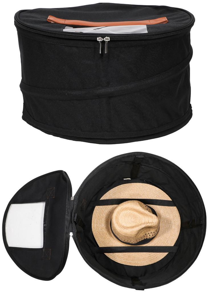 Hat Storage and Travel Box | Black