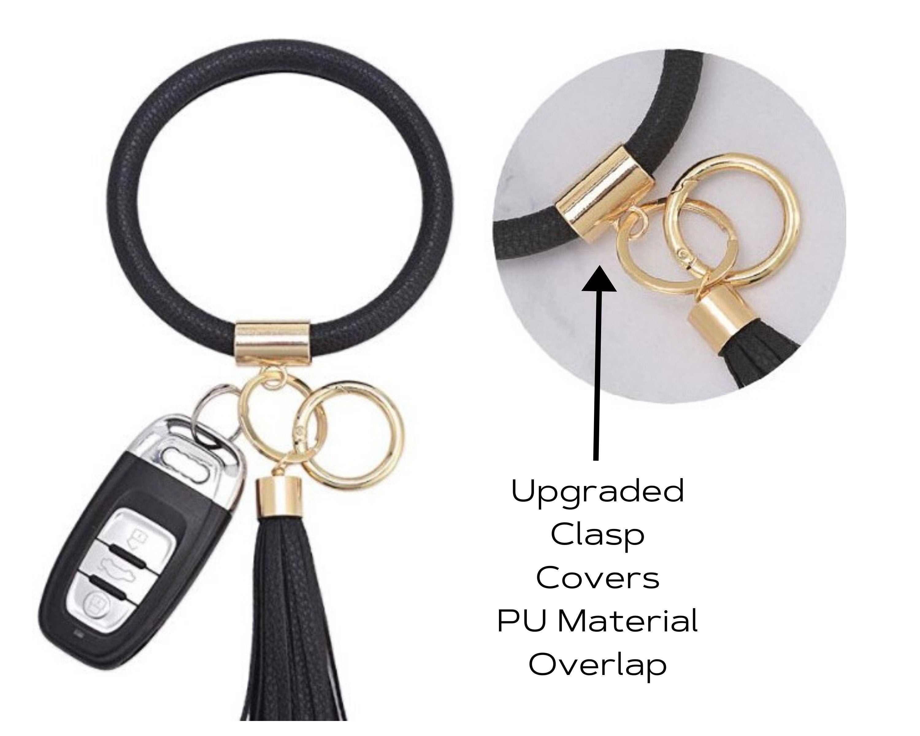 Bangle Keychain  Bracelet Keyring Wristlet – Happiboxshop